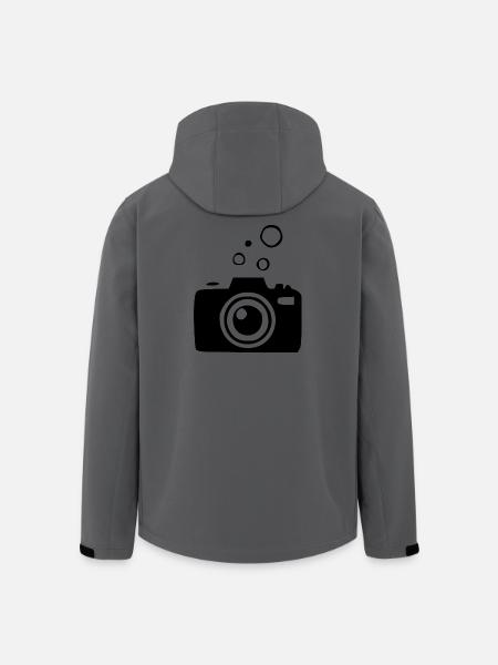 Underwater Camera Camera Diver Diving Gift - Men’s Recycled Softshell Jacket by Stanley/Stella - stargazer