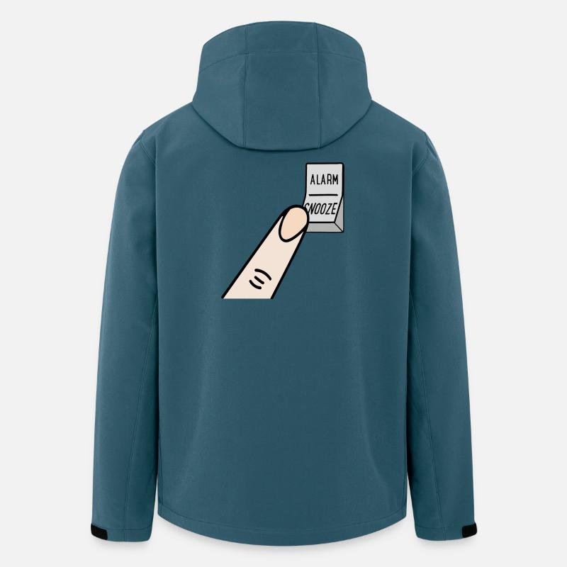 schlafen - Recycelte Männer Softshell-Jacke von Stanley/Stella - Dunkles Petrol