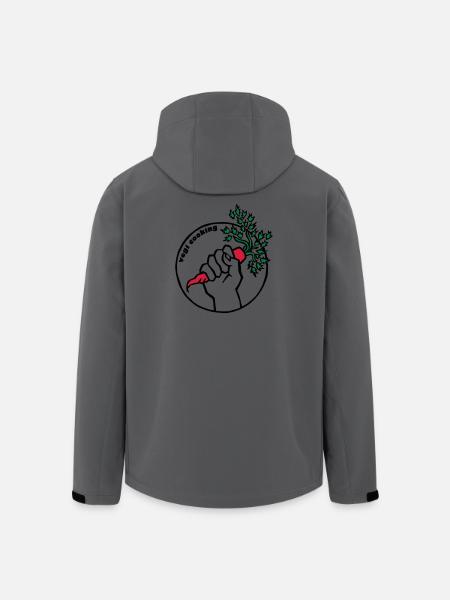 Vegan - Recycelte Männer Softshell-Jacke von Stanley/Stella - Dunkles Petrol