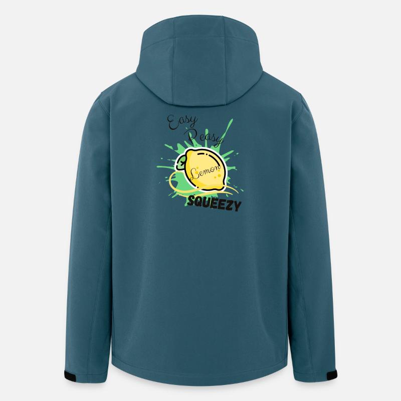 Zitrone Easy Peasy Lemon Squeezy - Men’s Recycled Softshell Jacket by Stanley/Stella - stargazer