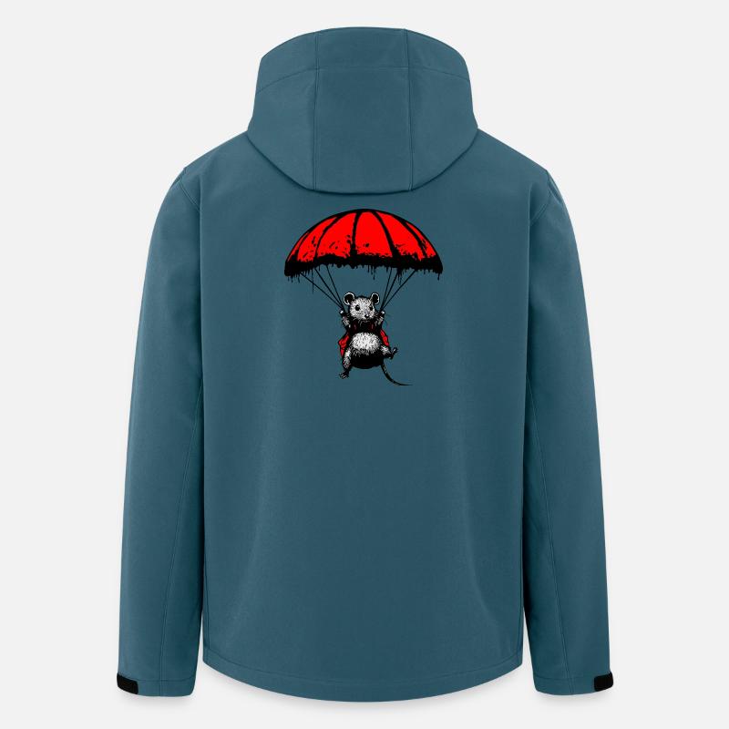 Conseil d’adrénaline : L’appel de l’aventure - Veste softshell homme en polyester recyclé Stanley/Stella - bleu pétrole foncé