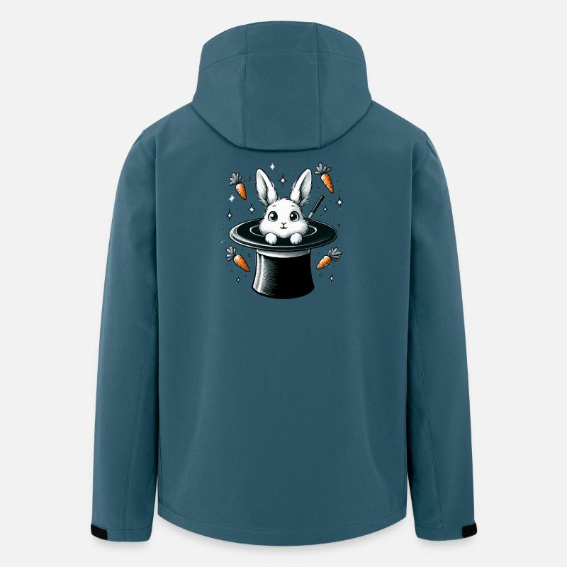 Magic bunny from the magic hat - Men’s Recycled Softshell Jacket by Stanley/Stella - stargazer