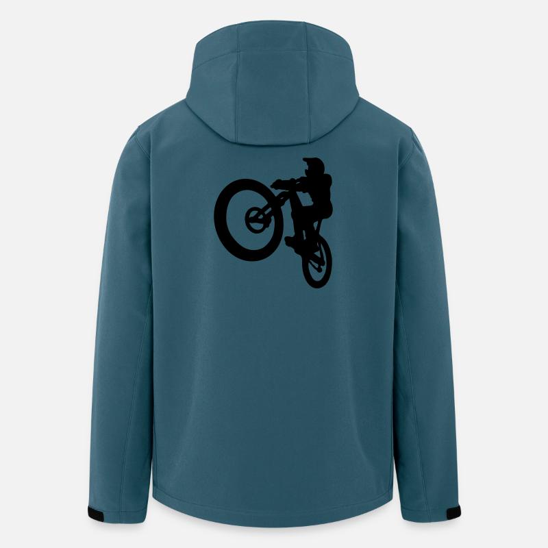 MTB jump - Men’s Recycled Softshell Jacket by Stanley/Stella - stargazer