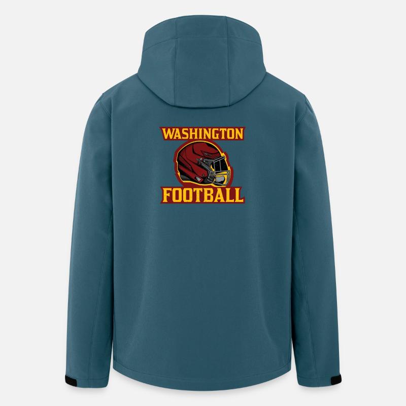 Washington Football Team - Recycelte Männer Softshell-Jacke von Stanley/Stella - Dunkles Petrol