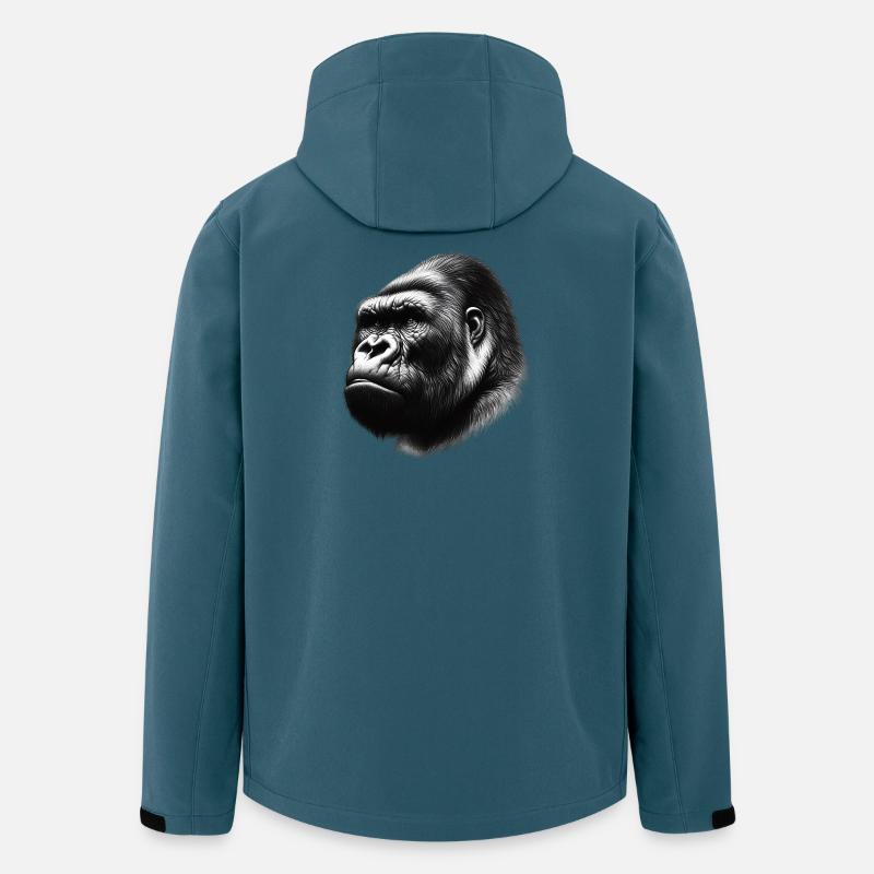 Gorilla - Men’s Recycled Softshell Jacket by Stanley/Stella - stargazer