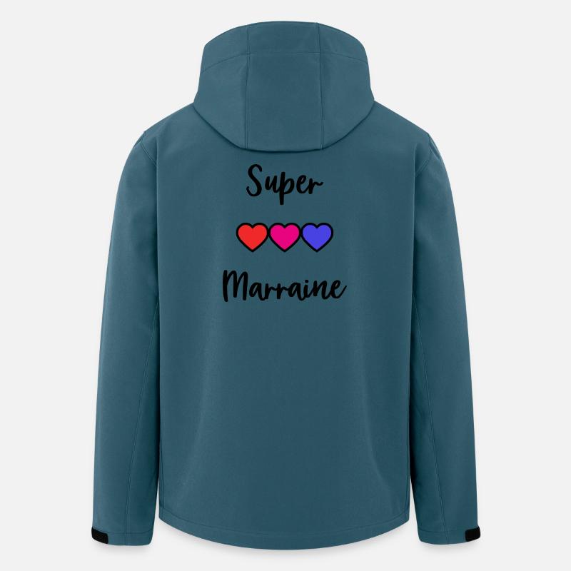 PATIN - Recycelte Männer Softshell-Jacke von Stanley/Stella - Dunkles Petrol