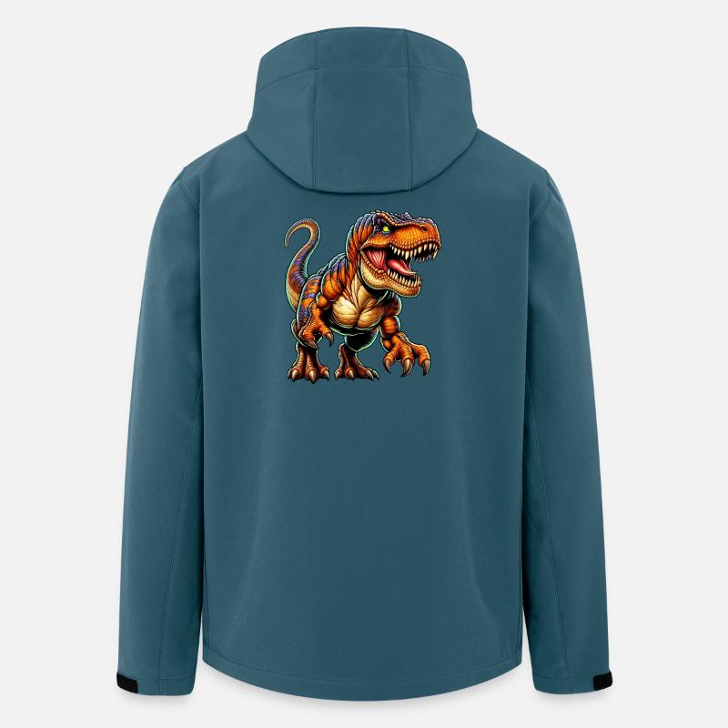 Dinosaur - Men’s Recycled Softshell Jacket by Stanley/Stella - stargazer