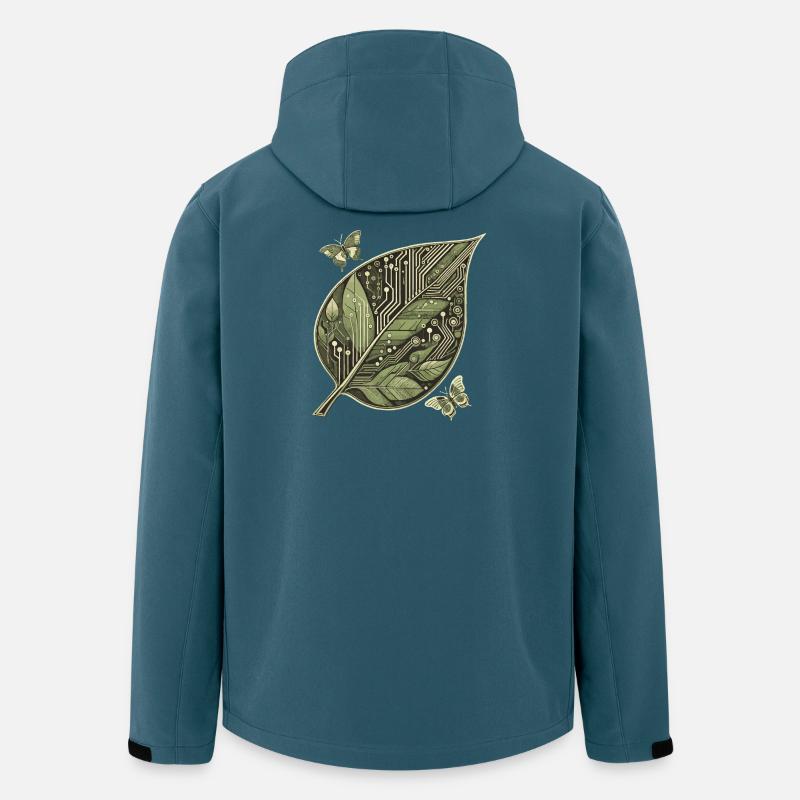 Ecowarrior - Recycelte Männer Softshell-Jacke von Stanley/Stella - Dunkles Petrol
