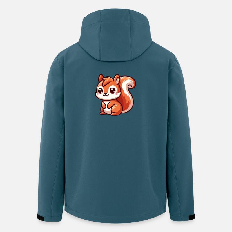 Little Cute Squirrel - Men’s Recycled Softshell Jacket by Stanley/Stella - stargazer