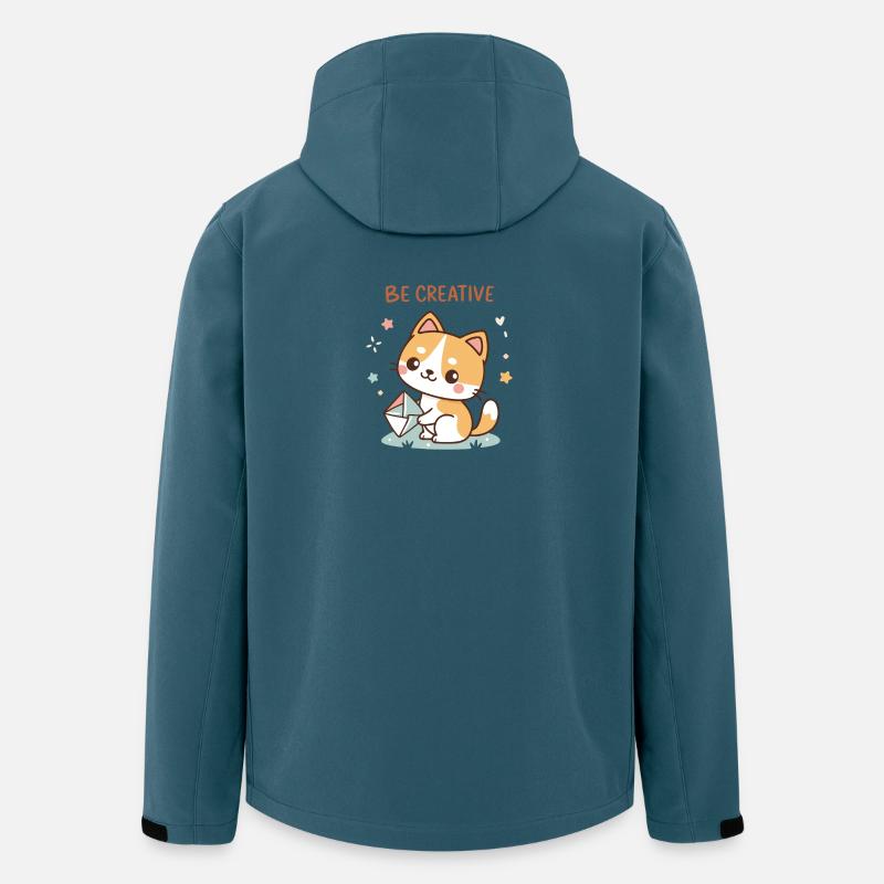 Creative Chat - Men’s Recycled Softshell Jacket by Stanley/Stella - stargazer