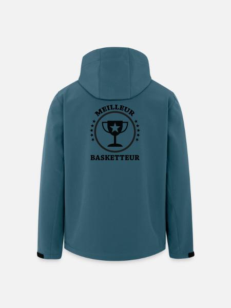 Best Basketball Player - Men’s Recycled Softshell Jacket by Stanley/Stella - stargazer
