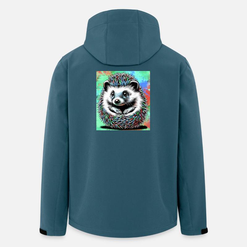 hedgehog - Men’s Recycled Softshell Jacket by Stanley/Stella - stargazer