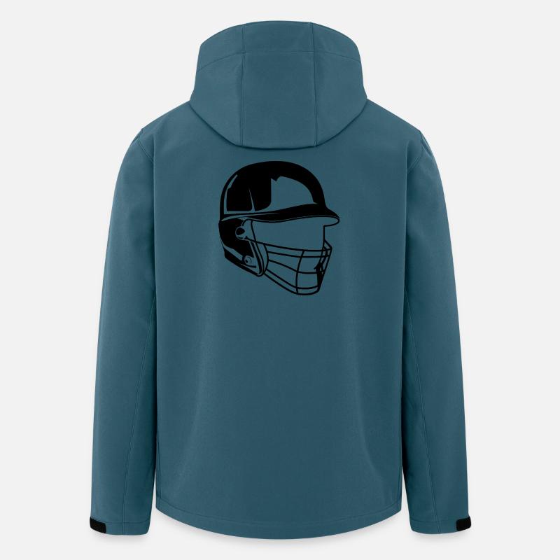 Casque de baseball - Veste softshell homme en polyester recyclé Stanley/Stella - bleu pétrole foncé
