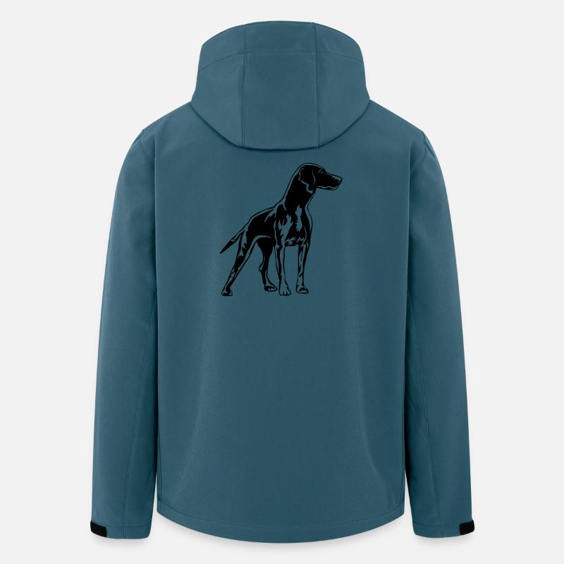 Magyar Vizsla - Veste softshell homme en polyester recyclé Stanley/Stella - bleu pétrole foncé