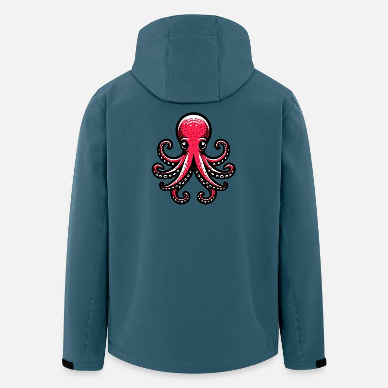 Octopus - Men’s Recycled Softshell Jacket by Stanley/Stella - stargazer