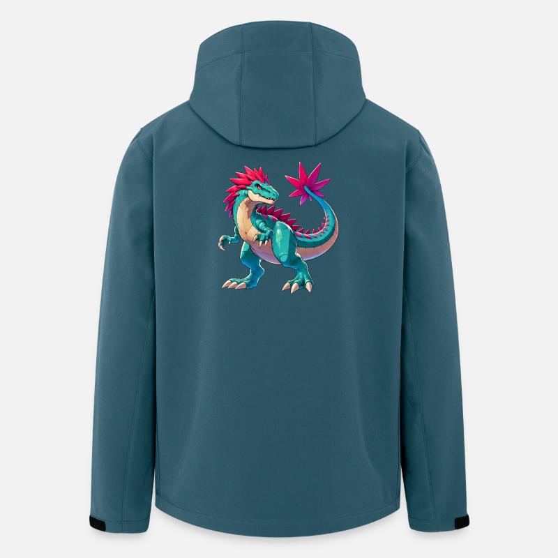 Dinosaur - Men’s Recycled Softshell Jacket by Stanley/Stella - stargazer