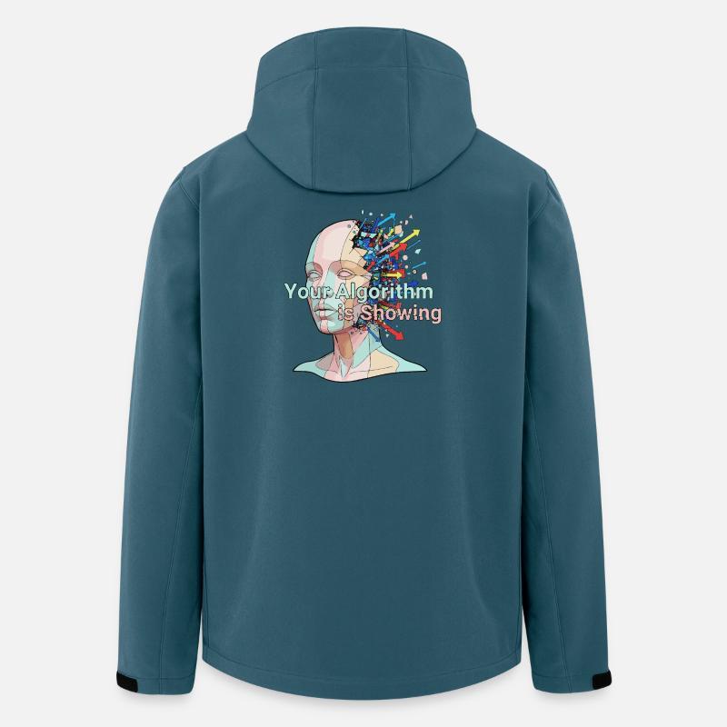 Your algorithm is showing - Men’s Recycled Softshell Jacket by Stanley/Stella - stargazer