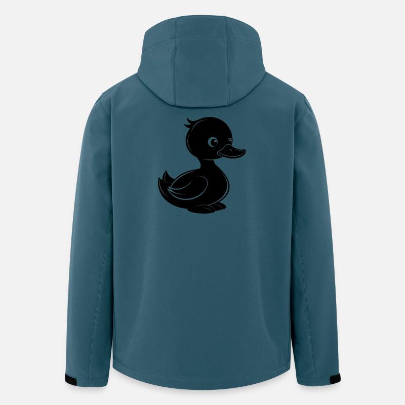 Entebaby - Recycelte Männer Softshell-Jacke von Stanley/Stella - Dunkles Petrol