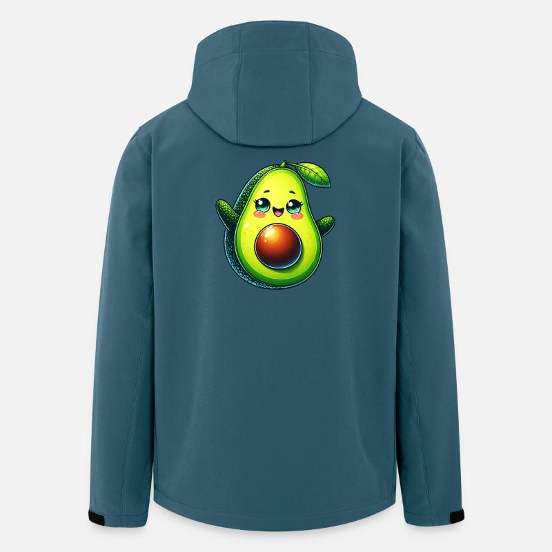 Avocado - Recycelte Männer Softshell-Jacke von Stanley/Stella - Dunkles Petrol