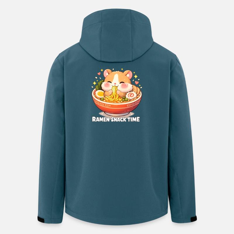 Ramen - Recycelte Männer Softshell-Jacke Discoverer von Stanley/Stella - Dunkles Petrol