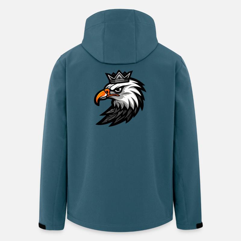 Eagle Head Crown - Men’s Recycled Softshell Jacket by Stanley/Stella - stargazer