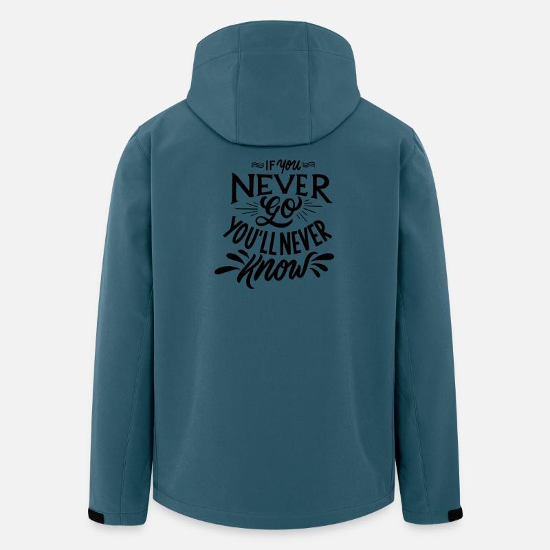 phrase - Veste softshell homme en polyester recyclé Stanley/Stella - bleu pétrole foncé