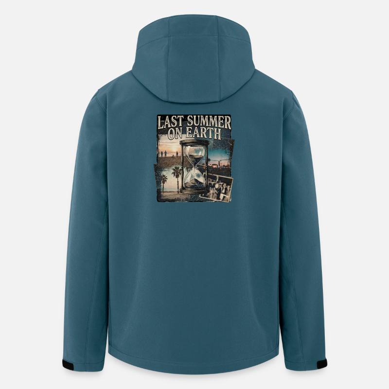 Summer On Earth - Recycelte Männer Softshell-Jacke von Stanley/Stella - Dunkles Petrol