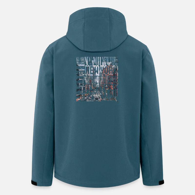 NEW YORK - Recycelte Männer Softshell-Jacke von Stanley/Stella - Dunkles Petrol