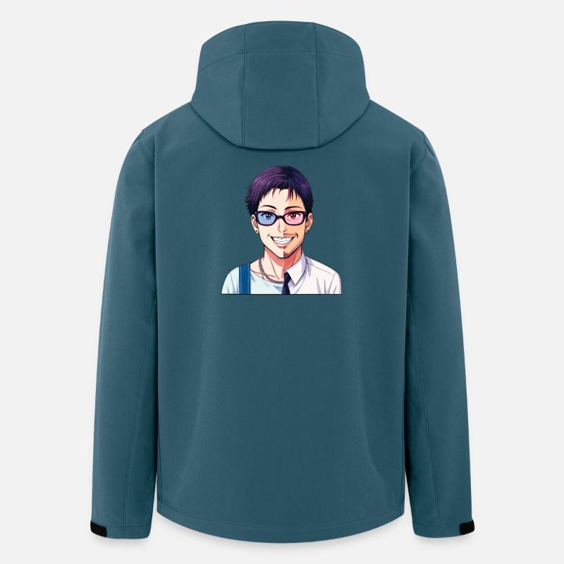 JUNGE TRAF MÄDCHEN – nette Leute - Recycelte Männer Softshell-Jacke von Stanley/Stella - Dunkles Petrol