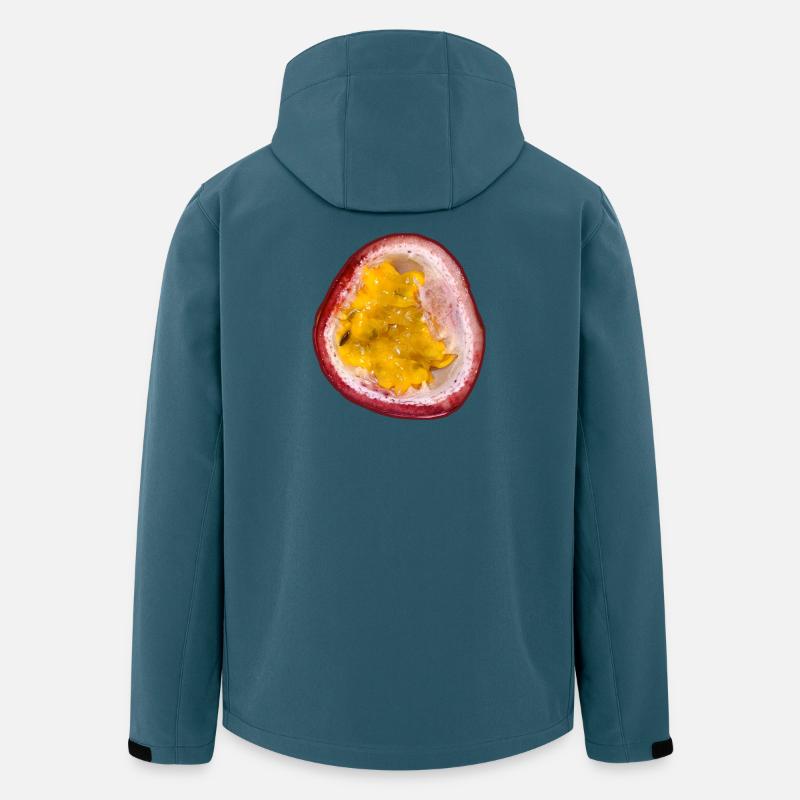 Maracuja  - Recycelte Männer Softshell-Jacke von Stanley/Stella - Dunkles Petrol