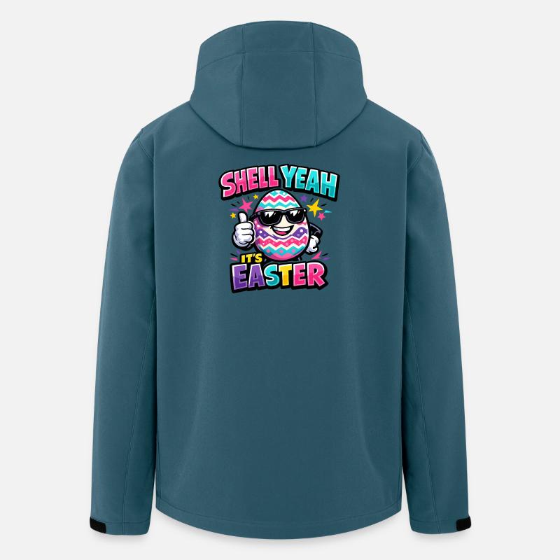 Hell Yeah It's Easter - Recycelte Männer Softshell-Jacke von Stanley/Stella - Dunkles Petrol