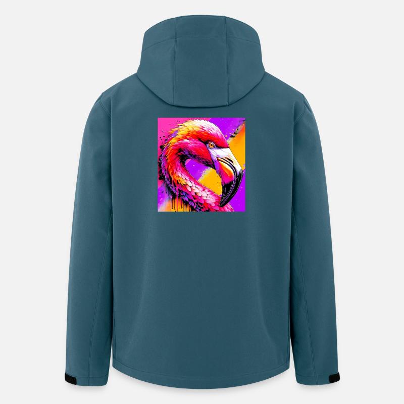 flamingo - Men’s Recycled Softshell Jacket by Stanley/Stella - stargazer