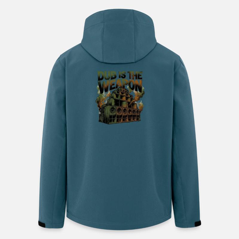 Reggae Dub Is The Weapon - Men’s Recycled Softshell Jacket by Stanley/Stella - stargazer