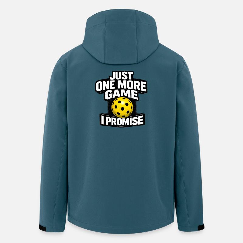 Nur noch ein Spiel, ich verspreche - Recycelte Männer Softshell-Jacke von Stanley/Stella - Dunkles Petrol
