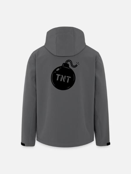 Bomb TNT Symbol - Men’s Recycled Softshell Jacket by Stanley/Stella - stargazer