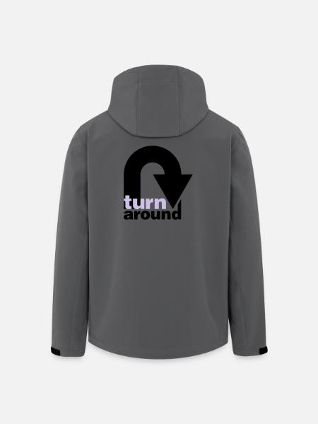 turn around - Recycelte Männer Softshell-Jacke von Stanley/Stella - Dunkles Petrol