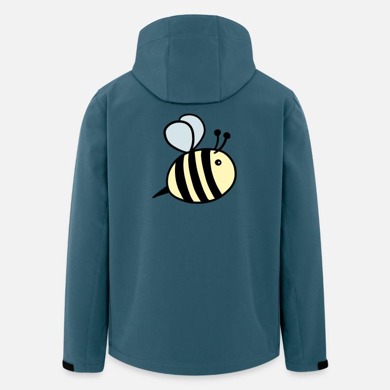 Hummel pastell - Recycelte Männer Softshell-Jacke von Stanley/Stella - Dunkles Petrol