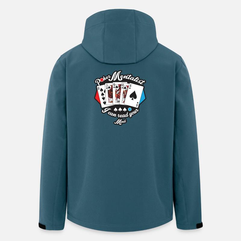 Poker Mind Reader - Men’s Recycled Softshell Jacket by Stanley/Stella - stargazer