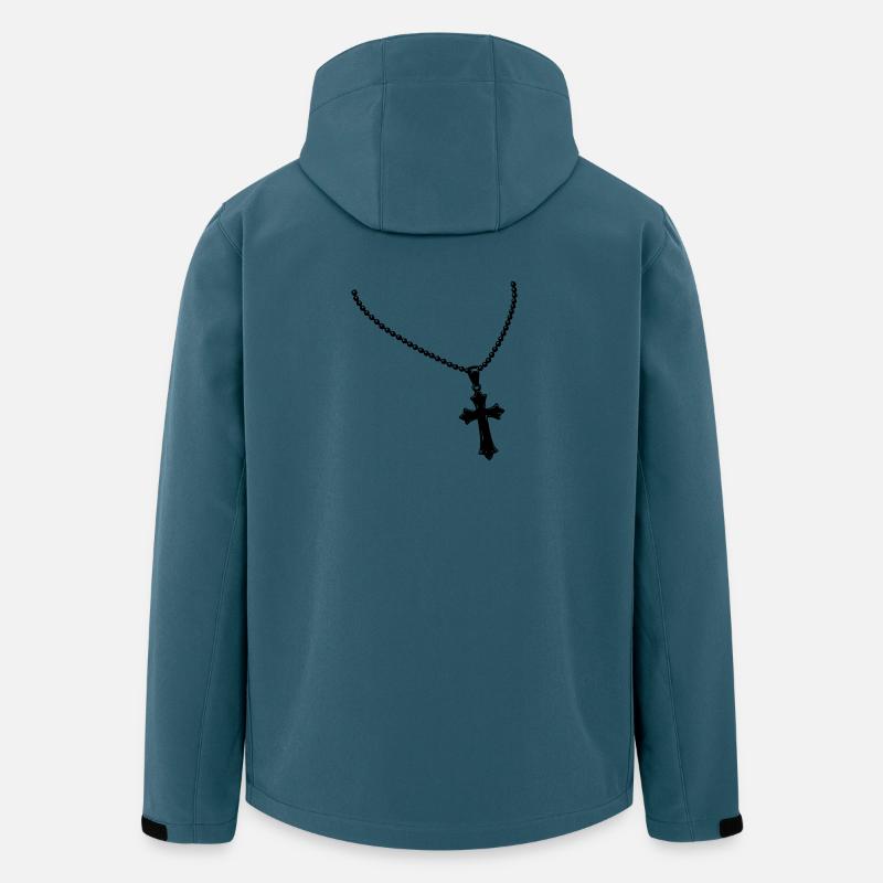 Necklace with cross - Men’s Recycled Softshell Jacket by Stanley/Stella - stargazer