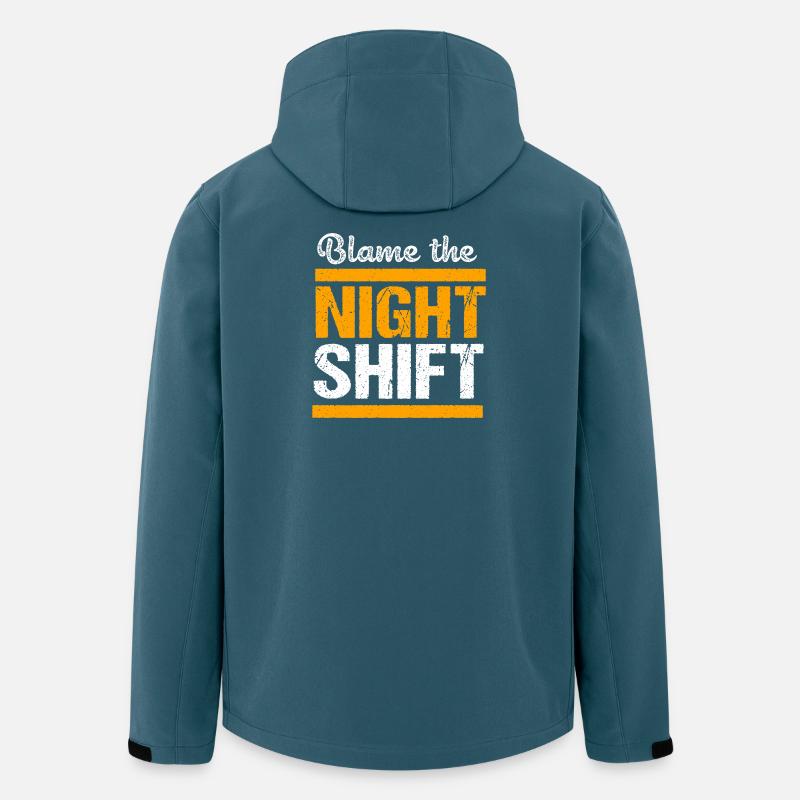 Night shift - Men’s Recycled Softshell Jacket by Stanley/Stella - stargazer