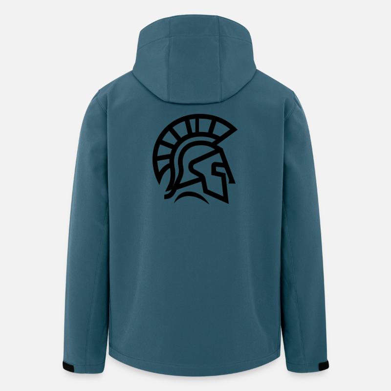 spartan - Veste softshell homme en polyester recyclé Stanley/Stella - bleu pétrole foncé