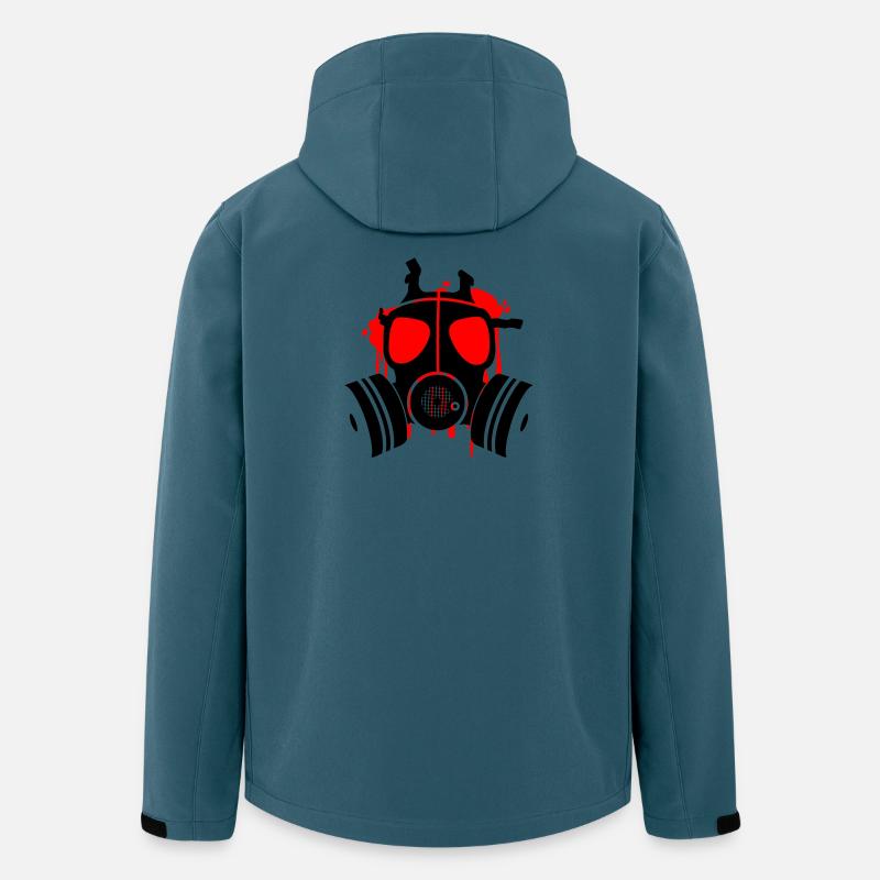 death is everywhere - Recycelte Männer Softshell-Jacke von Stanley/Stella - Dunkles Petrol