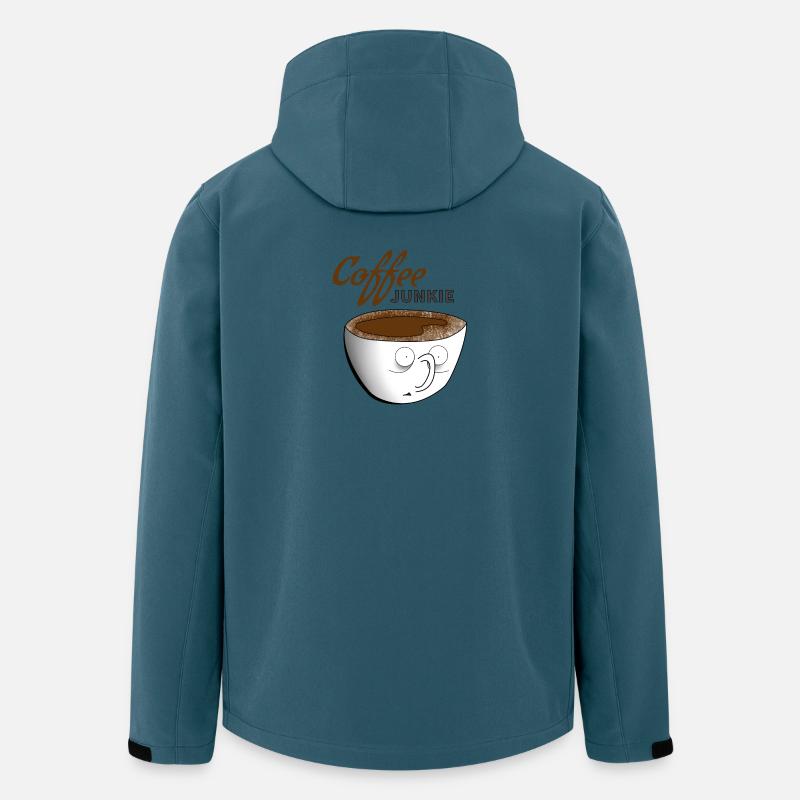 Coffee Junkie - Men’s Recycled Softshell Jacket by Stanley/Stella - stargazer