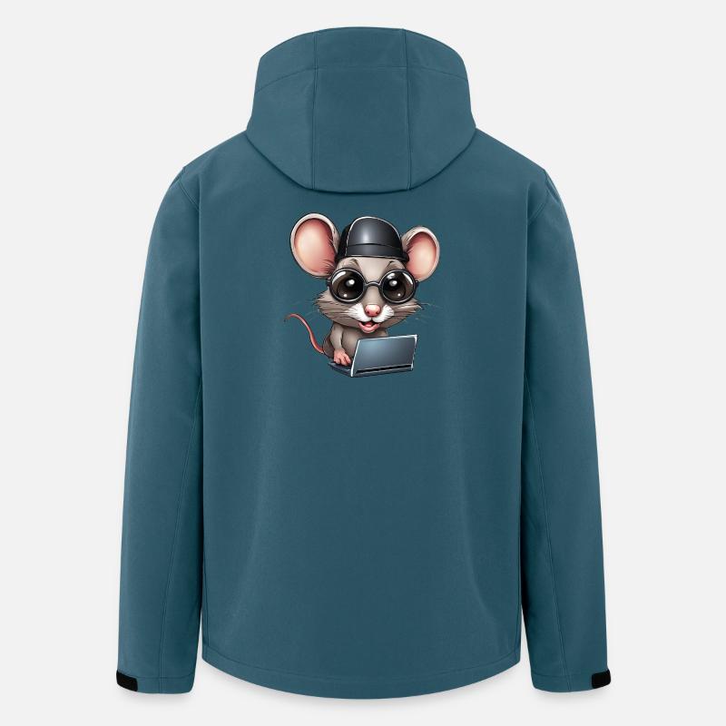 computer, computer geek, computer scientist - Men’s Recycled Softshell Jacket by Stanley/Stella - stargazer