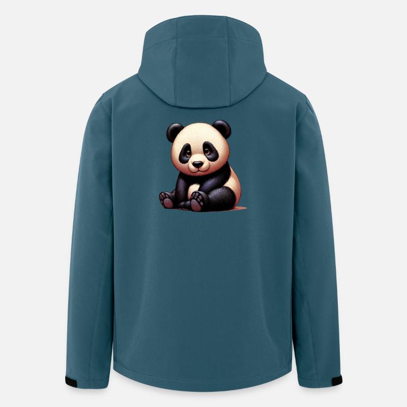 Panda - Men’s Recycled Softshell Jacket by Stanley/Stella - stargazer