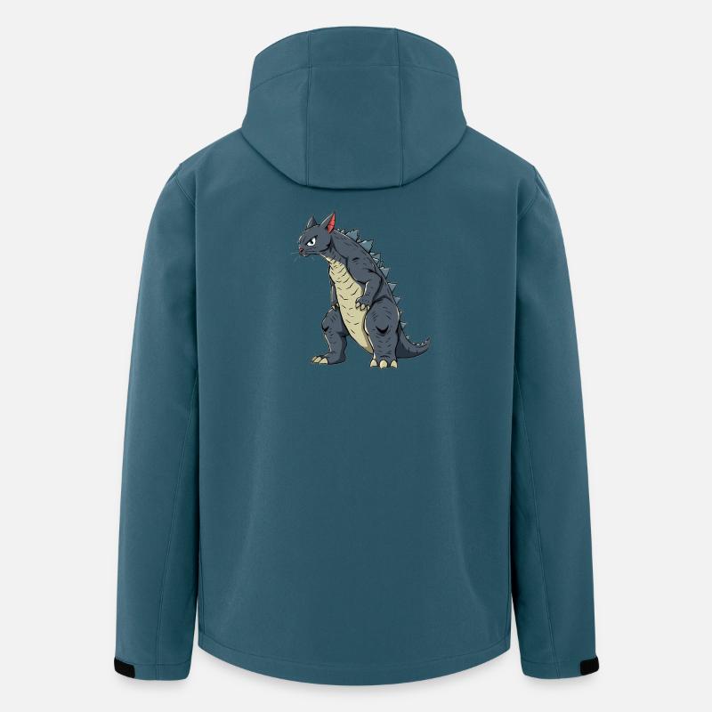 Cat as a lizard - Men’s Recycled Softshell Jacket by Stanley/Stella - stargazer