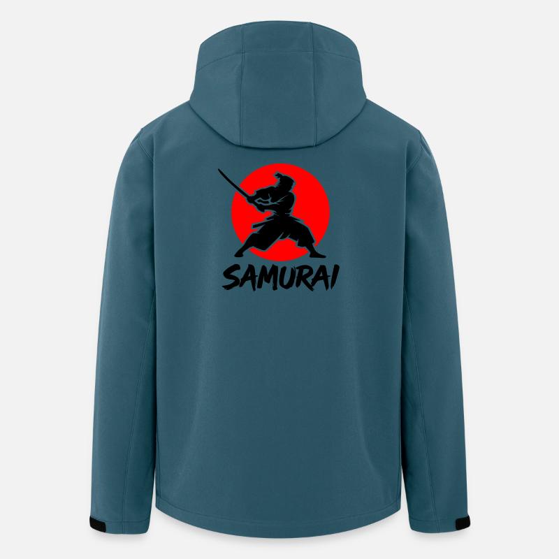 Samurai - Recycelte Männer Softshell-Jacke Discoverer von Stanley/Stella - Dunkles Petrol