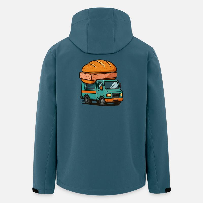 LKW Leberkäse  - Recycelte Männer Softshell-Jacke von Stanley/Stella - Dunkles Petrol
