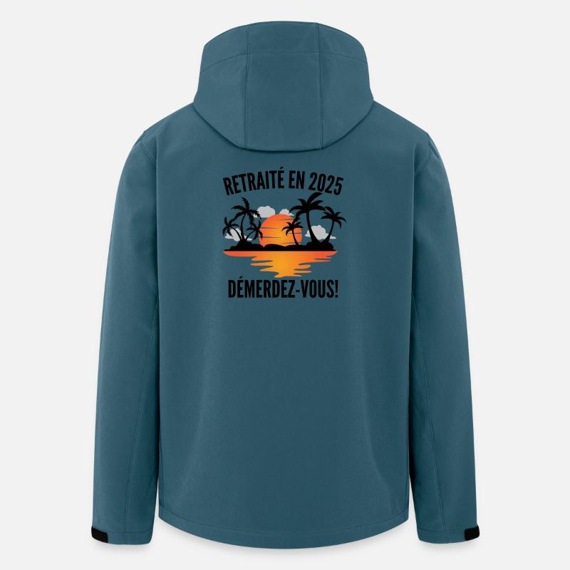 Retired in 2025 T-shirt–! - Men’s Recycled Softshell Jacket by Stanley/Stella - stargazer