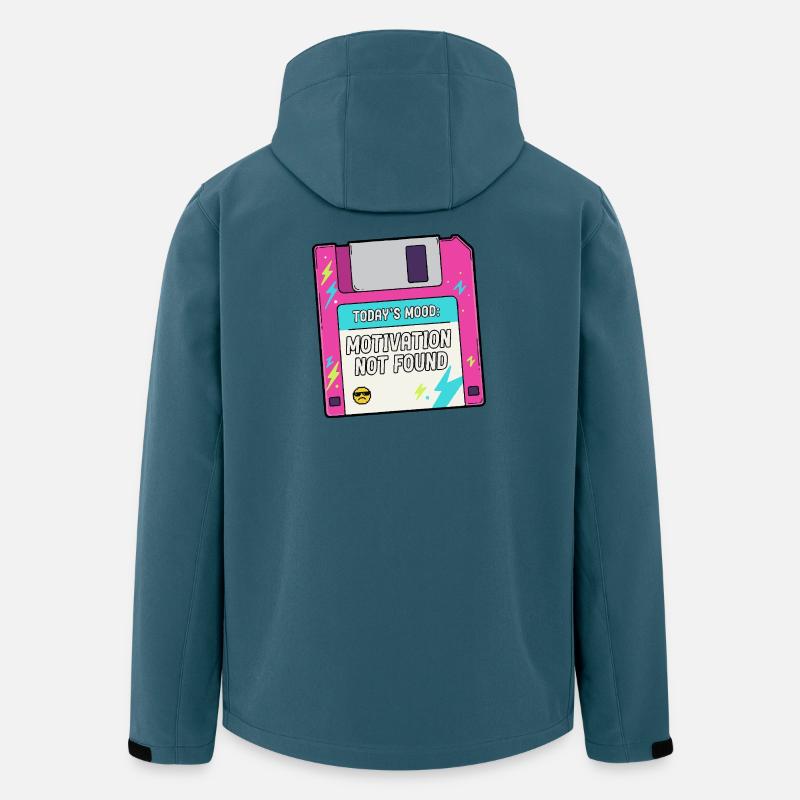 Motivation is lacking on floppy - Men’s Recycled Softshell Jacket by Stanley/Stella - stargazer